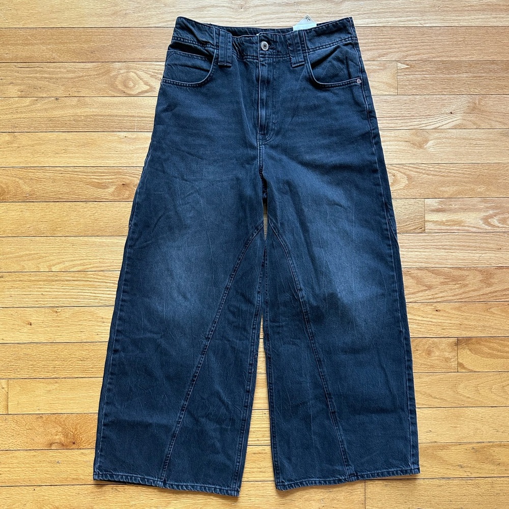 Free People Chill Vibes Wide Leg Jeans